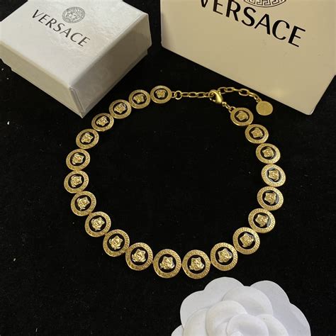 wholesale fake versace necklace|versace necklace real.